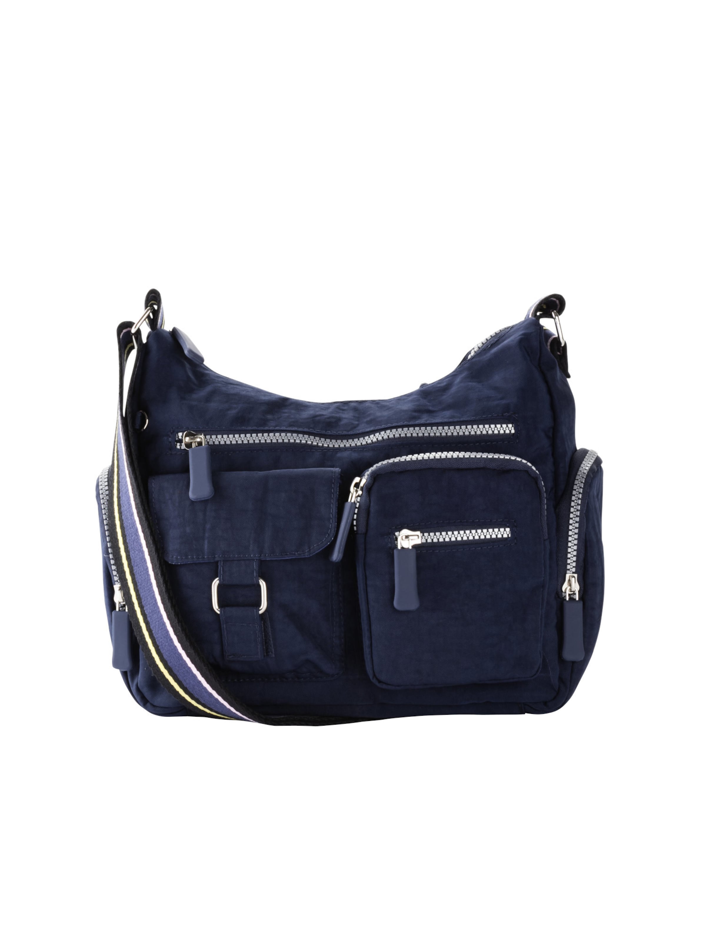 bonprix Crossbody Bag in Blue: front