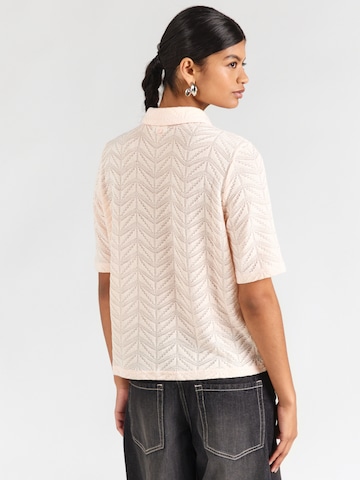 NÜMPH Tričko 'NUCALLINA' - Ružová