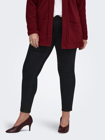 ONLY Carmakoma Slim fit Jeans 'CARWilly' in Black: front