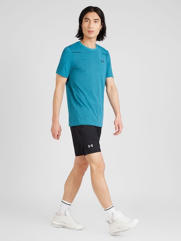 UNDER ARMOUR Regular Workout Pants 'Launch 7' in Black