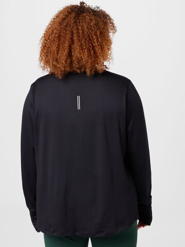 Nike Sportswear Sportshirt 'Element' in Schwarz