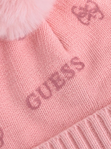 GUESS KIDS Mössa 'GUESS KIDS cappello CAPPELLO' i rosa