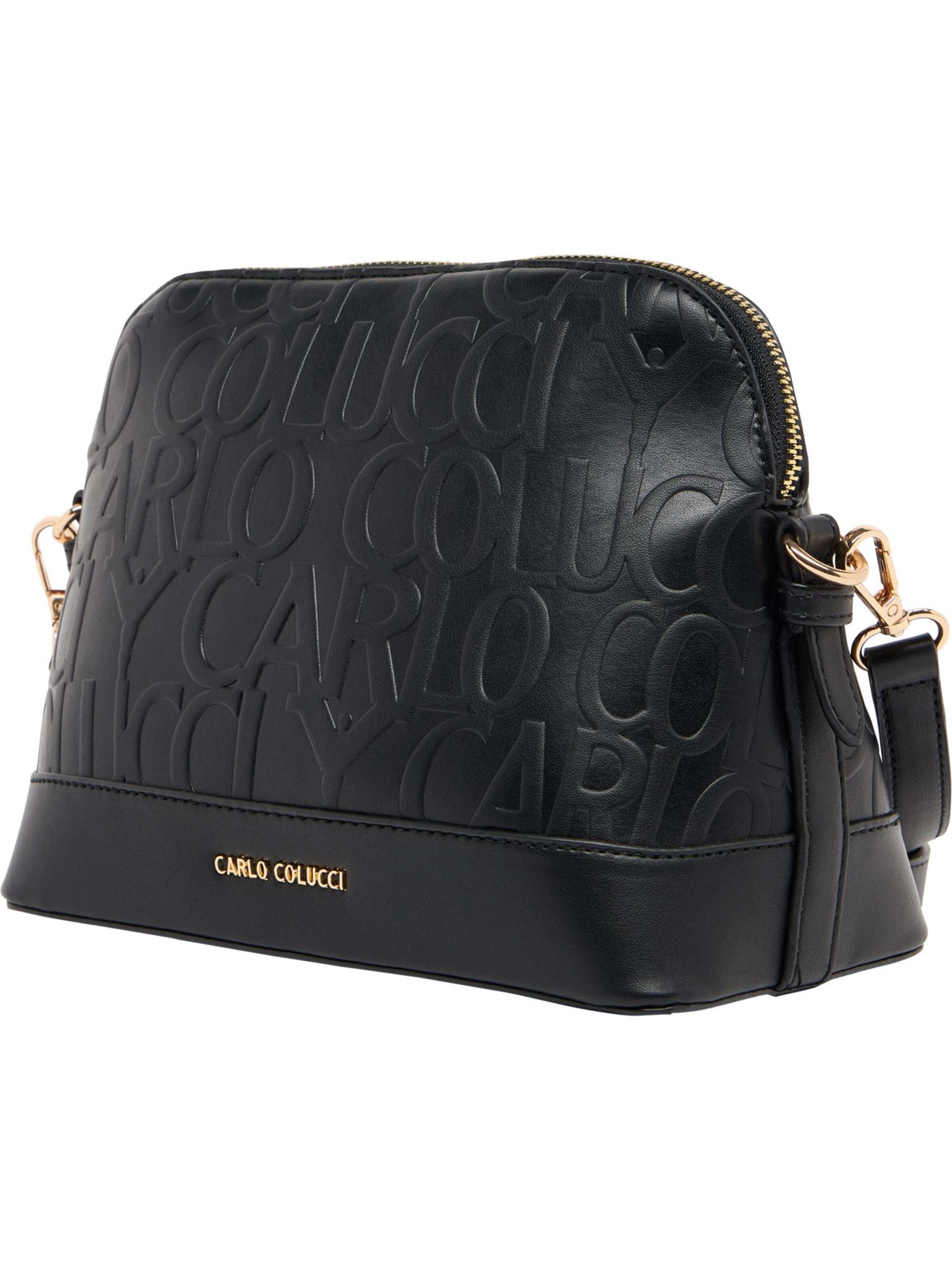 Sac à bandoulière 'Fassardi' Carlo Colucci en noir