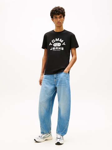 juoda Tommy Jeans Marškinėliai 'GYM'