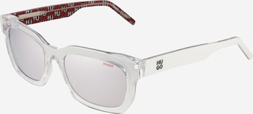 Lunettes de soleil '1219/S' HUGO Red en blanc : devant