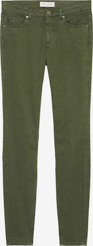 Skinny Pantaloni 'Lulea' de la Marc O'Polo pe verde: față