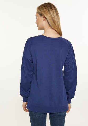 usha BLUE LABEL Sweatshirt in Blauw