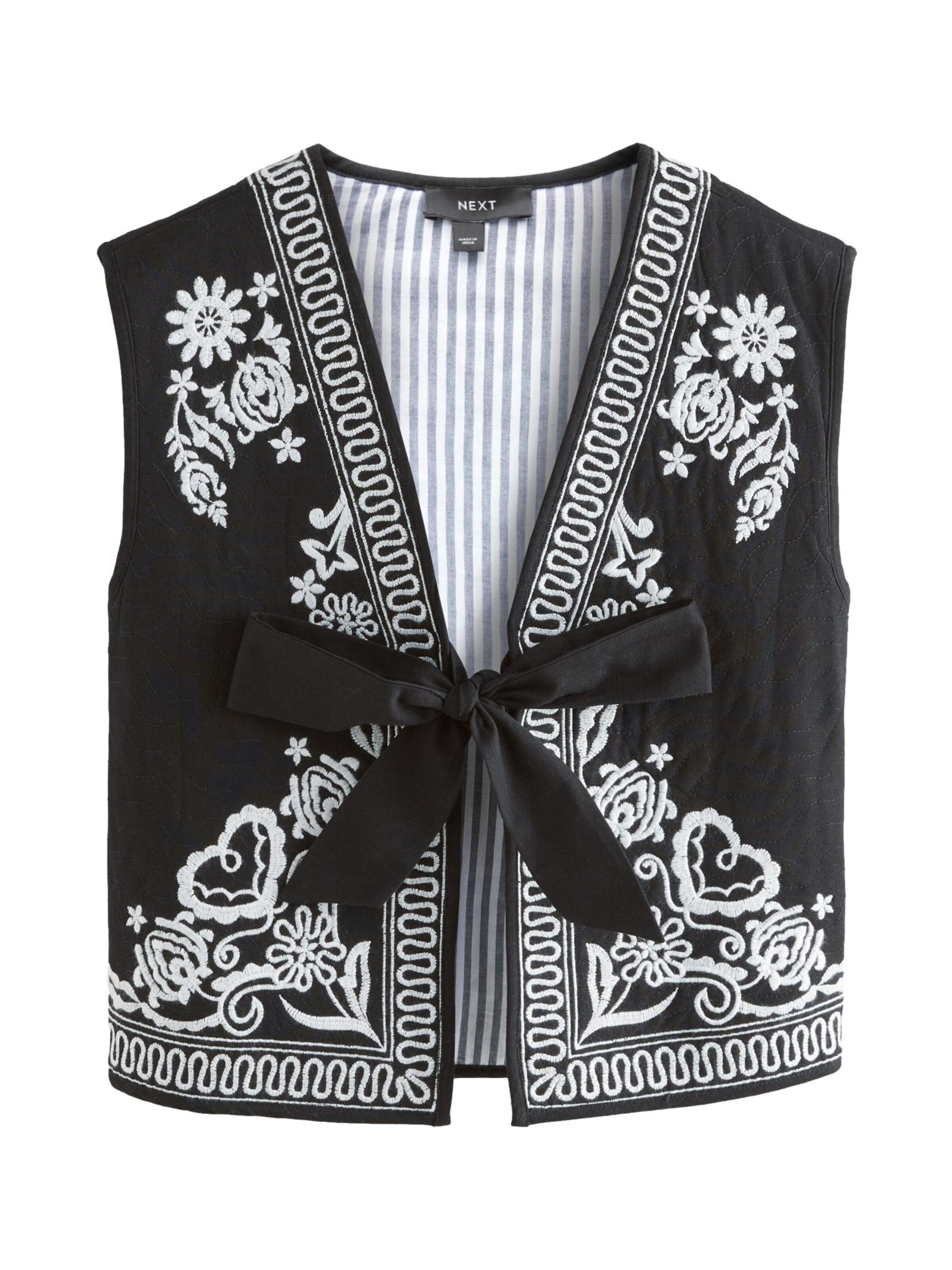 Next Vesta k obleku – černá: přední strana
