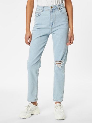 Coupe slim Jean Cotton On en bleu : devant