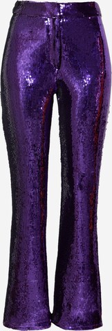 River Island Flared Pants in Purple: front