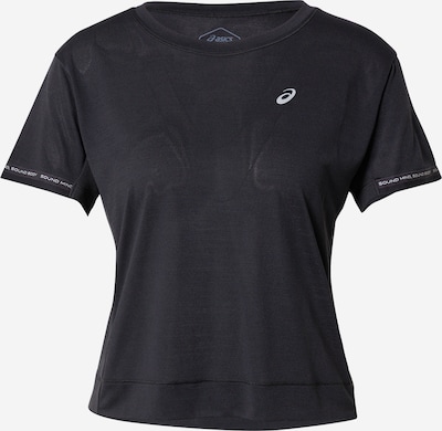 ASICS Sportshirt in schwarz / weiß, Produktansicht