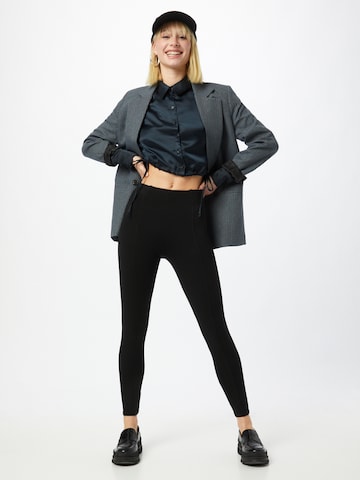 River Island Skinny Legíny 'Valentina' – černá