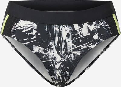 ESPRIT SPORT Urheilubikini alaosa värissä neonkeltainen / vaaleanharmaa / musta / valkoinen, Tuotenäkymä