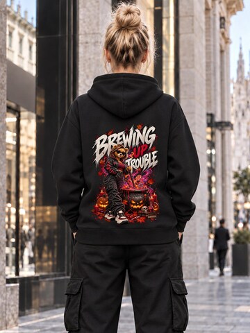 LUNØIR StudioSweater majica 'BOSS Femme Midnight Alchemist' - crna boja