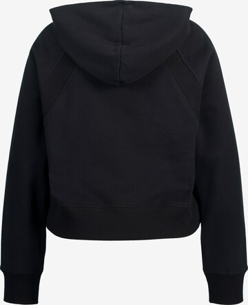 Ulla Popken Sweatshirt in Schwarz