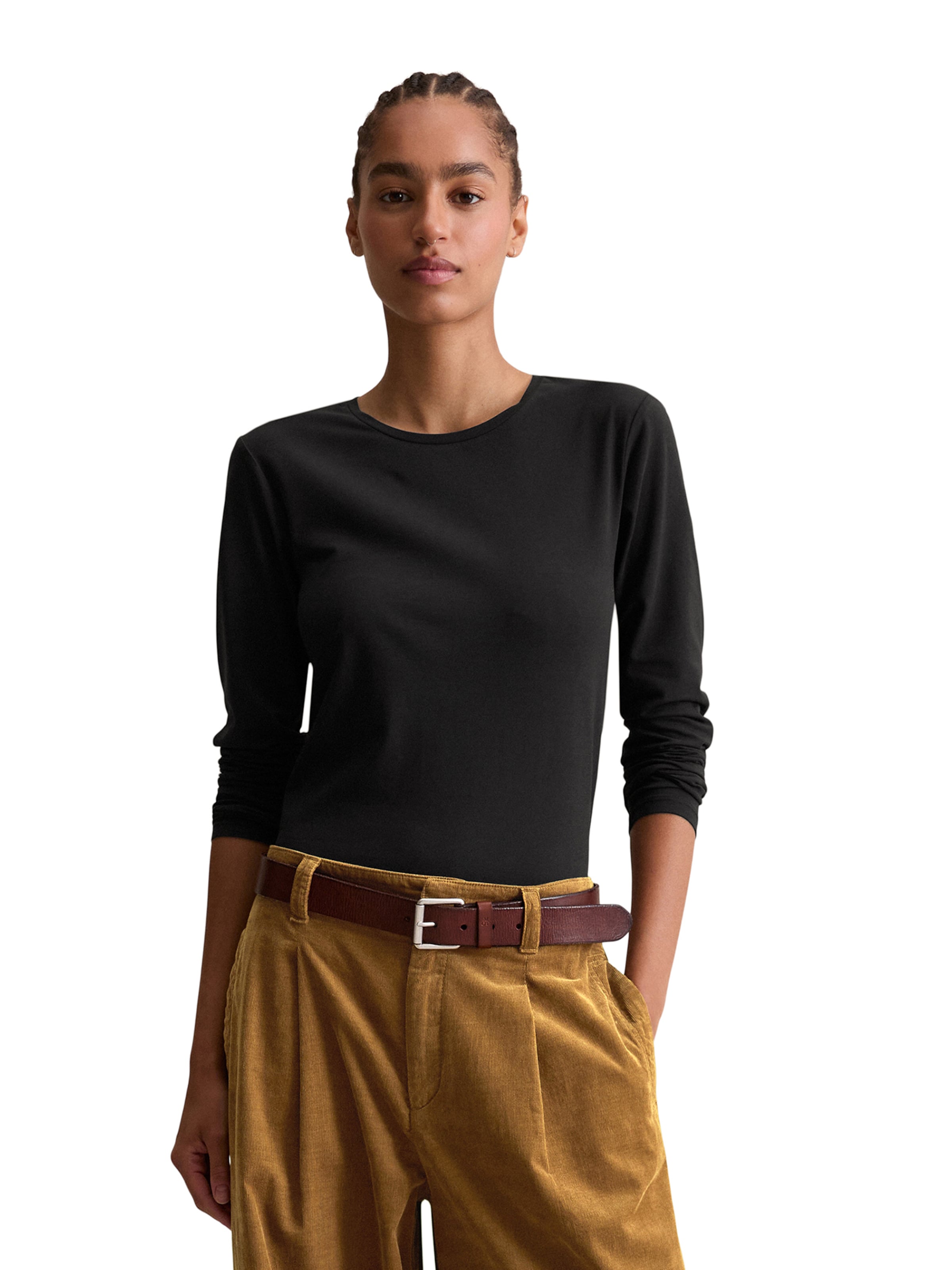 Maglietta di Marc O'Polo DENIM in nero: frontale