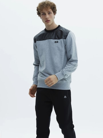 Sweat-shirt 'GERO' SCR. en gris : devant