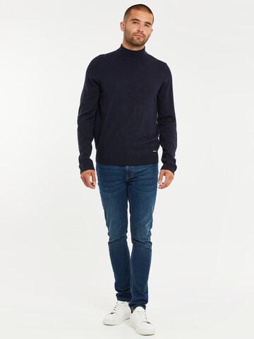 Threadbare Pullover in Blau