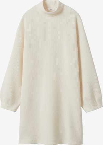 MANGO Knitted dress 'Antonela' in Beige: front