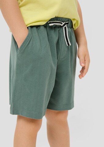 s.Oliver Regular Broek in Groen: voorkant