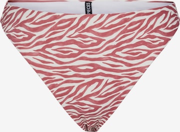 PIECES Bikini Bottoms 'AMY' in Red: front