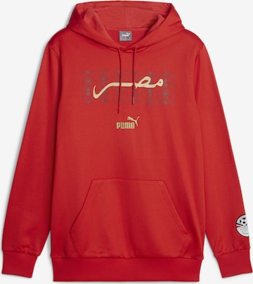 PUMA Athletic Sweatshirt 'Egypt' in Red: front