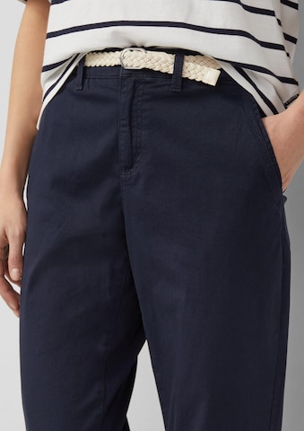 Effilé Pantalon s.Oliver en bleu