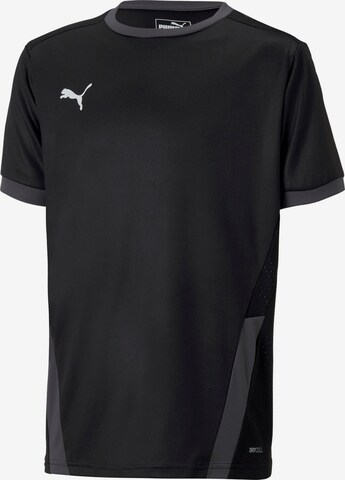 T-Shirt fonctionnel 'TeamGOAL 23' PUMA en noir : devant