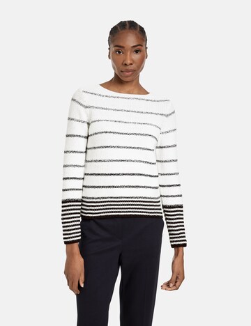 GERRY WEBER Sweater in White: front