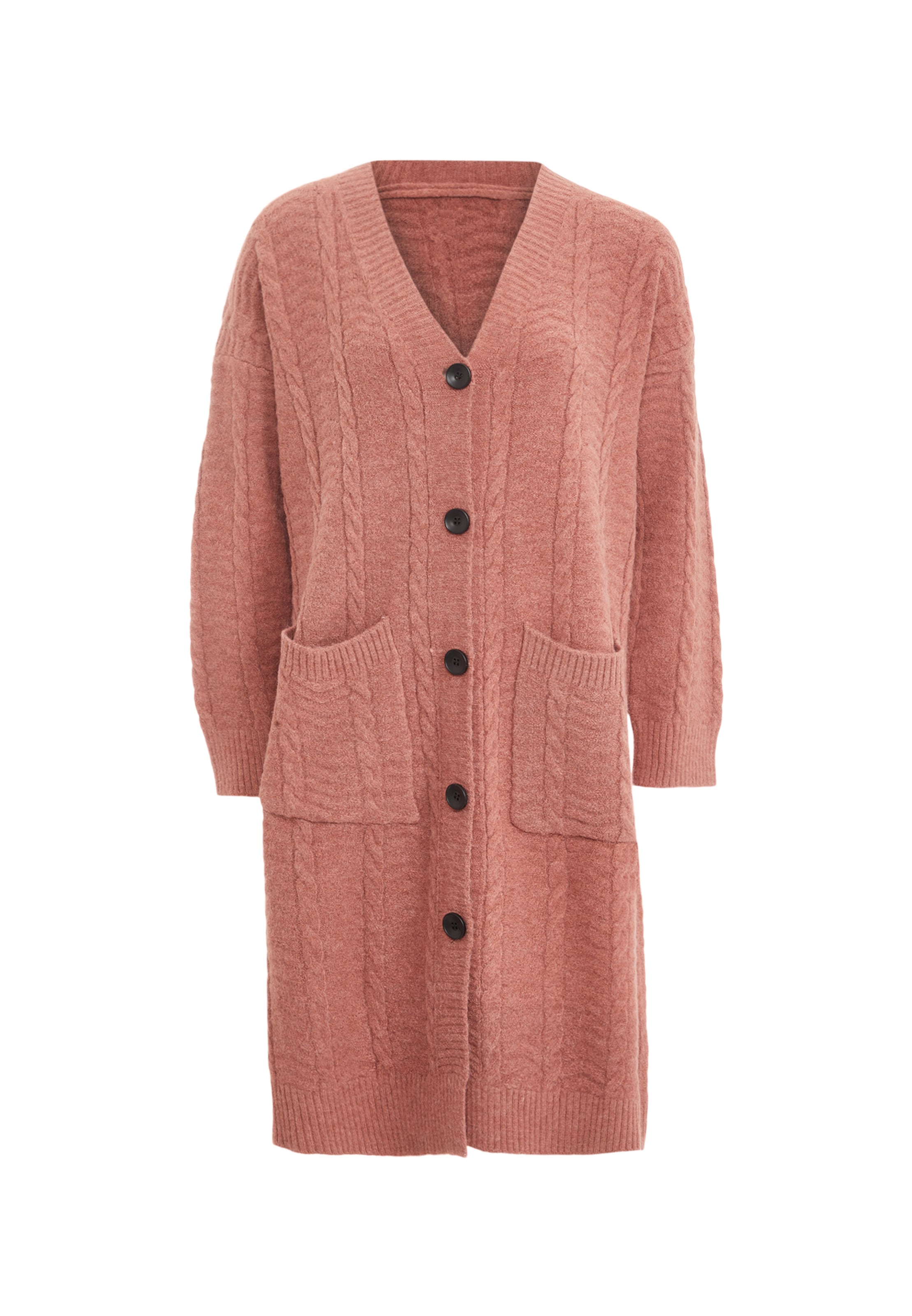 Tanuna Strickjacke in Rot: Vorderseite