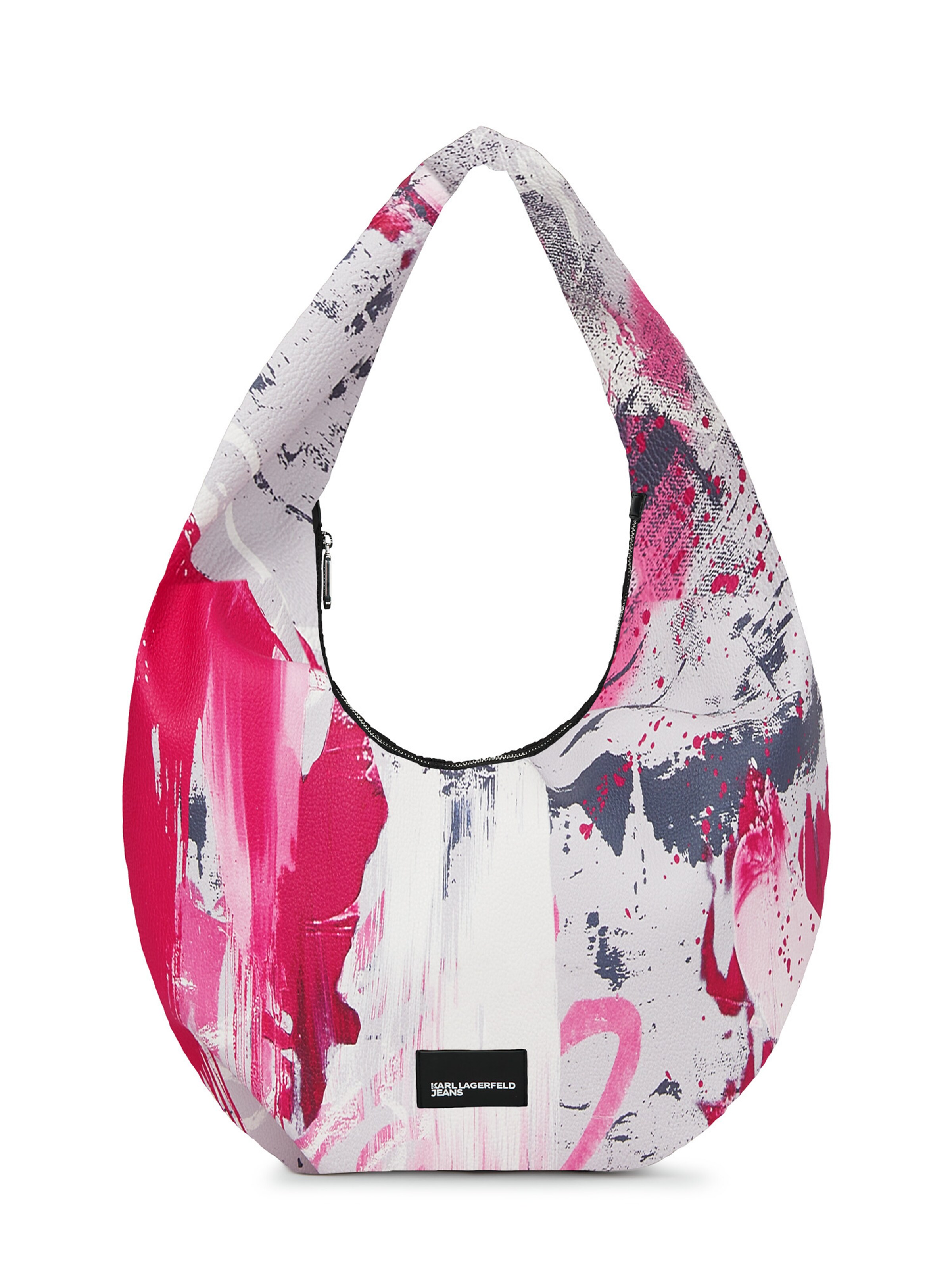 KARL LAGERFELD JEANS Shoulder Bag in Pink: front