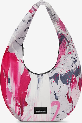 rožinė KARL LAGERFELD JEANS Rankinė ant peties: priekis