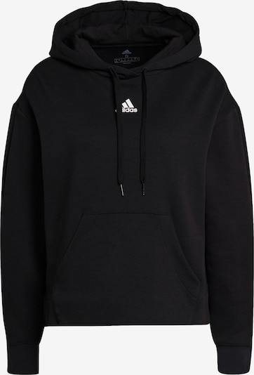 ADIDAS PERFORMANCE Športna majica | črna / bela barva, Prikaz izdelka
