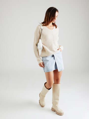 Hailys Pullover 'Pipa' in Beige