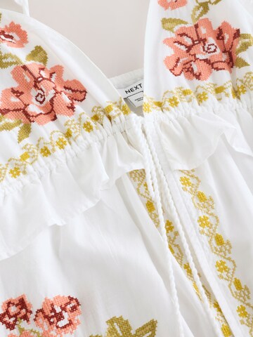 Next Strandkleid in Weiß