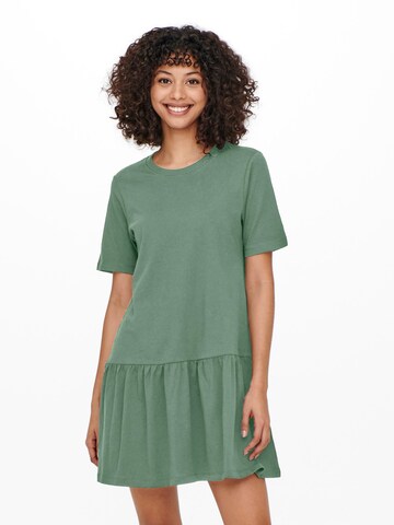 Robe 'MARION' ONLY en vert : devant