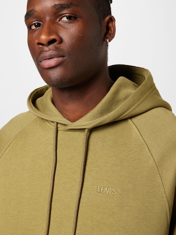 LEVI'S ®Sweater majica 'Levi's® Men's Varsity Hoodie' - zelena boja