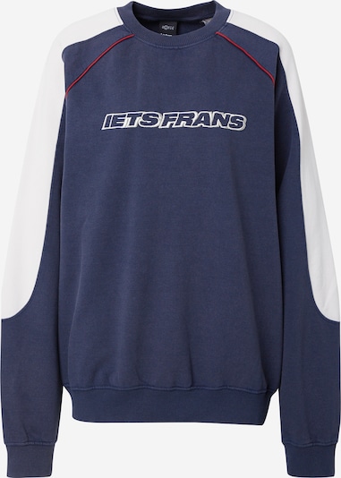 iets frans Sweatshirt in navy / rot / weiß, Produktansicht