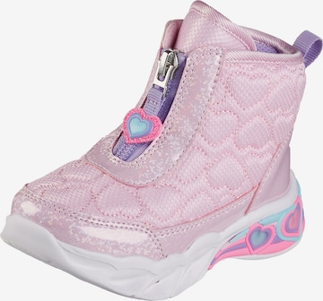 SKECHERS Snow Boots in Pink: front