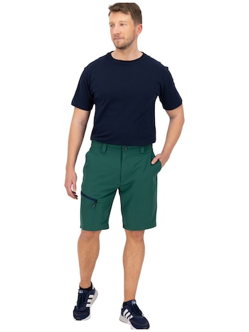 deproc Slimfit Udendørsbukser 'Trekkingshorts Kentville MEN Bermuda Outdoorhose Funktionshose Shorts' i grøn