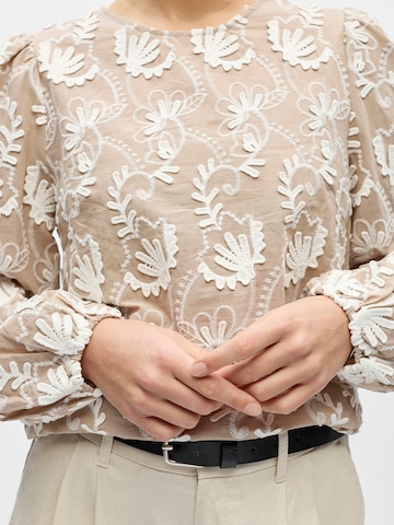 OBJECT Блузка 'OBJMYA' в Бежевый