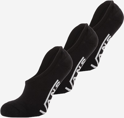 VANS Sportske čarape 'CLASSIC NO SHOW ROX' u crna / bijela, Pregled proizvoda