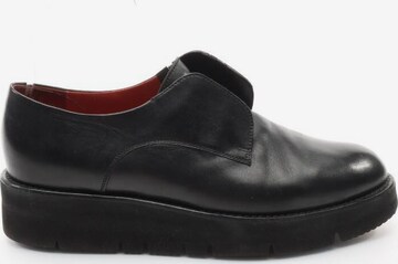 Santoni Flats & Loafers in 36 in Black: front