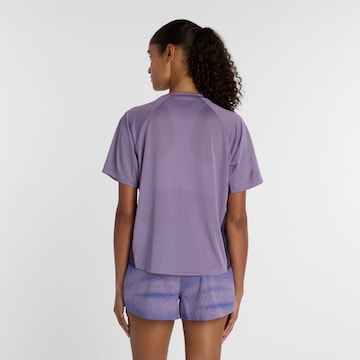 new balance Performance shirt in Purple
