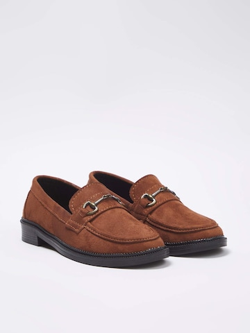 Trendyol Slip-ons in Brown