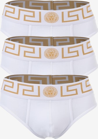 Slip di VERSACE in bianco: frontale
