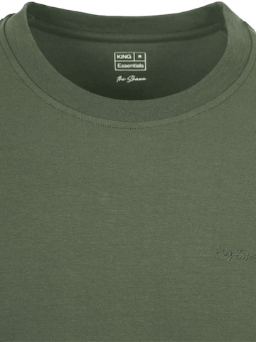 KING Essentials Shirt 'The Shawn'‌‌‌‌‌‌‌‌‌‌ in Grün