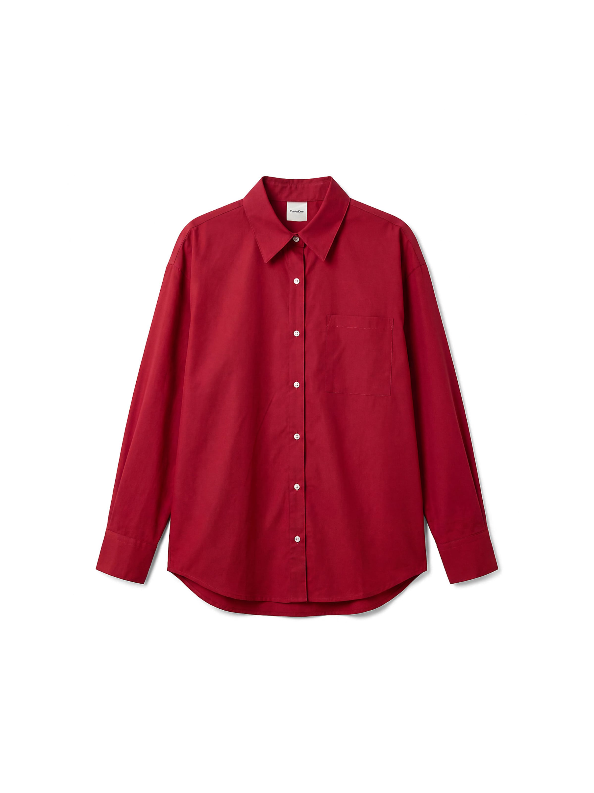 Calvin Klein Blouse in Red: front