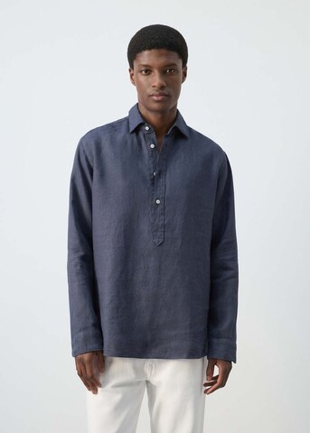 MANGO MAN Shirt 'Rupit' in Blue: front