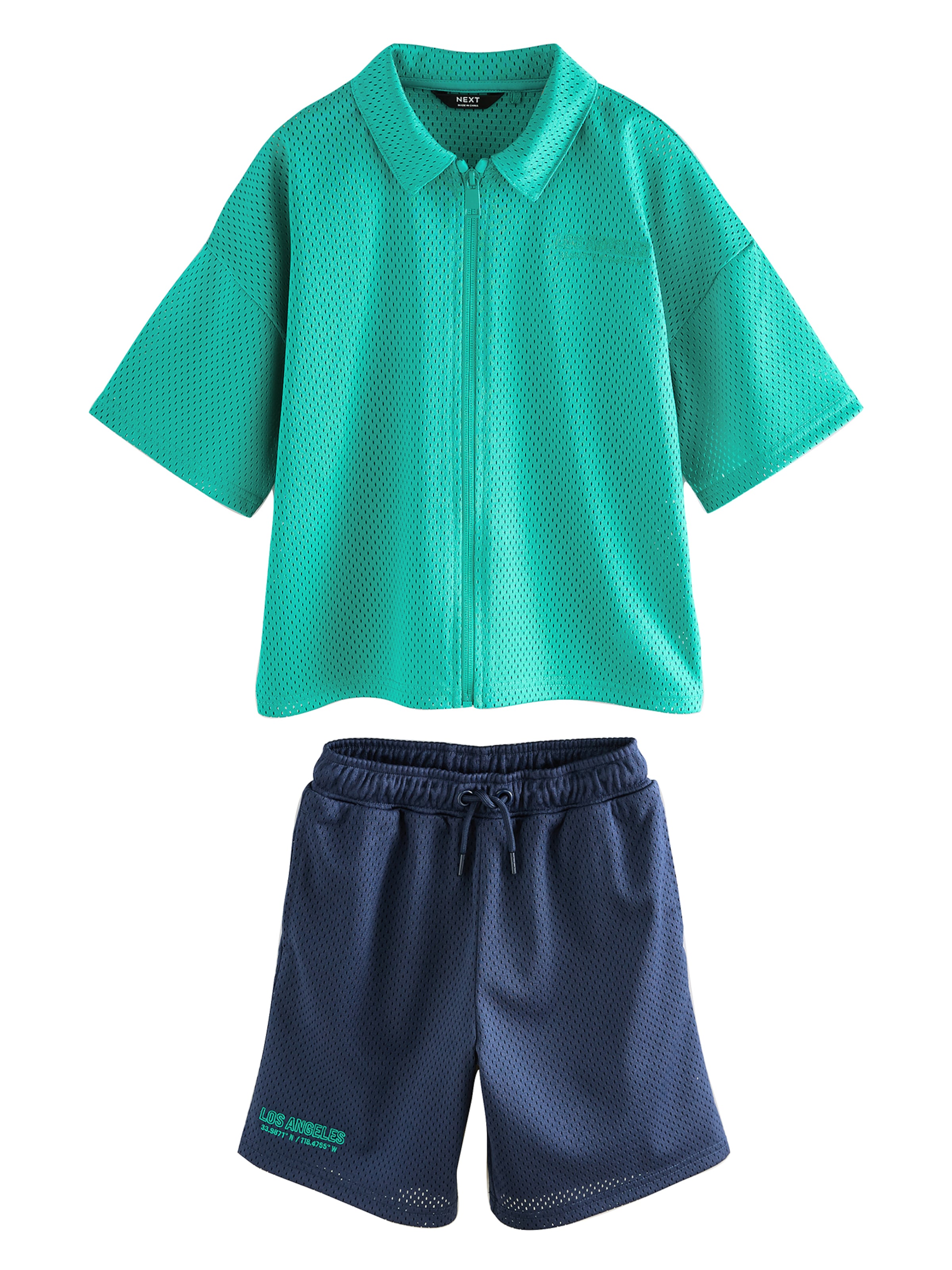 Next Set in Blauw: voorkant